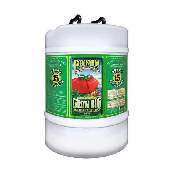 FoxFarm Grow Big&reg; Liquid Concentrate, 15 gal