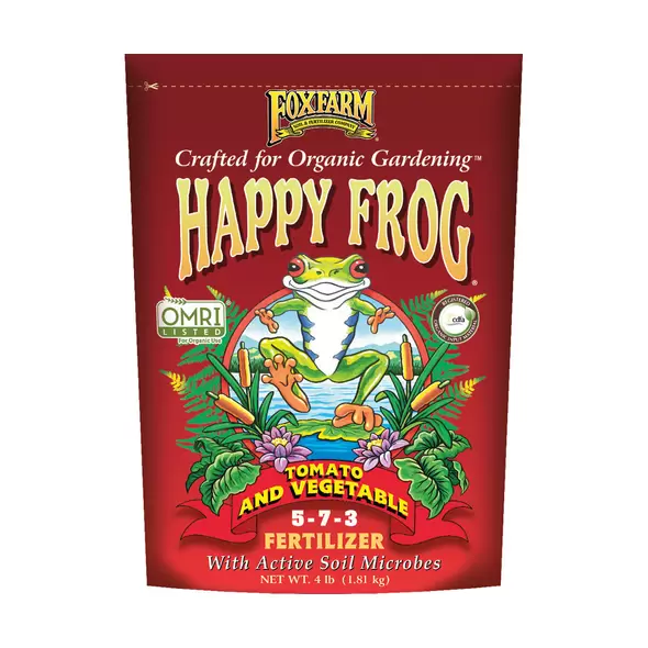 FoxFarm Happy Frog&reg; Tomato & Vegetable Fertilizer, 4 lb bag
