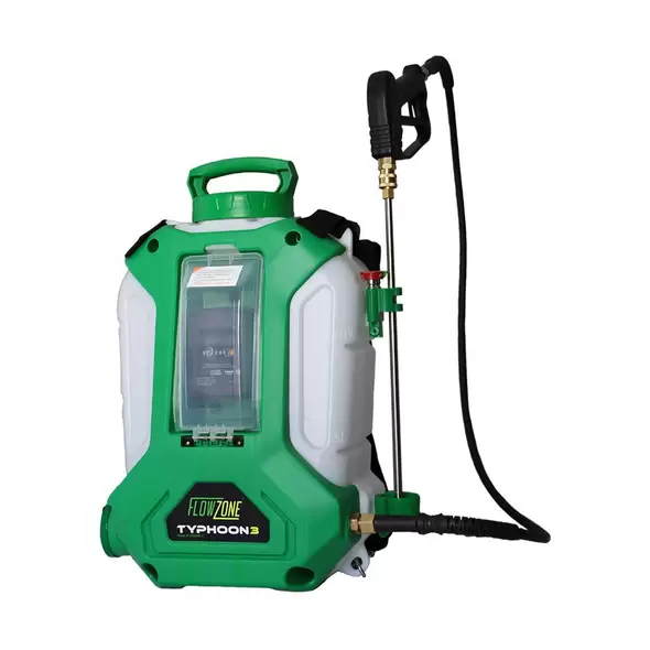 TYPHOON 3.0 High Pressure Variable Speed Battery Backpack Sprayer (4-Gallon)