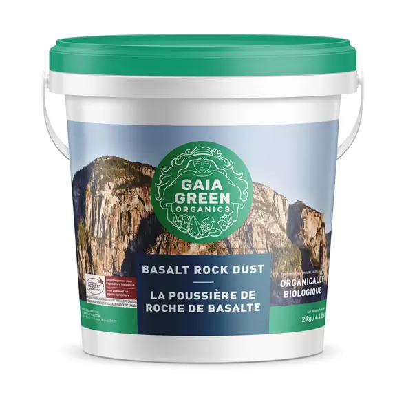 Gaia Green Basalt Rock Dust, 2 kg U.S. (NA02)