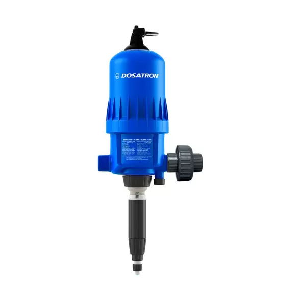 Dosatron 40 GPM, 1.25 to 7.5mL, Bypass Switch VK Chem Seals