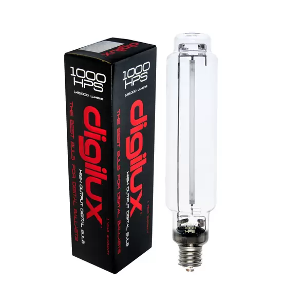 Digilux Digital High Pressure Sodium (HPS) Lamp, 1000W, 2000K