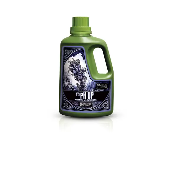 Emerald Harvest pH Up, 1 gal, case of 4