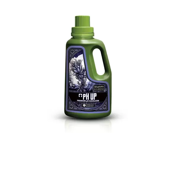 Emerald Harvest pH Up, 1 qt, case of 12