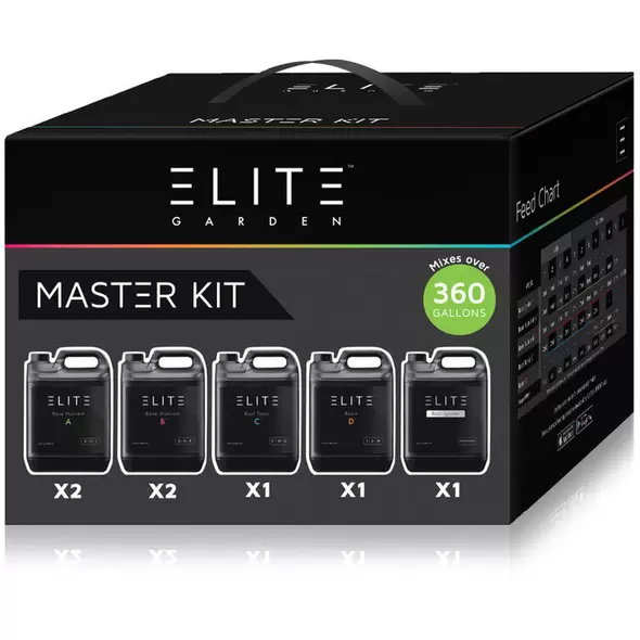 Elite Garden Nutrients Master Kit - A Hydrofarm Exclusive!