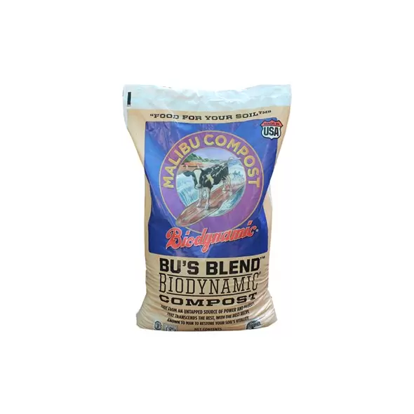 Malibu Compost 1 Cubic Foot Bu's Blend Biodynamic Compost