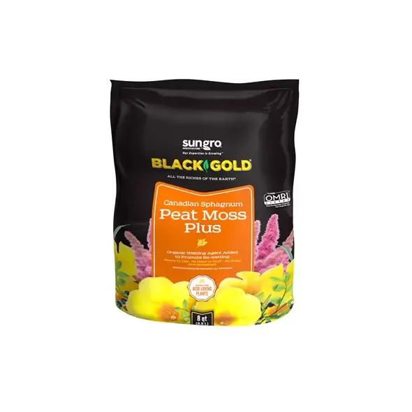 Black Gold Peat Moss Plus 8qt (240/PL)
