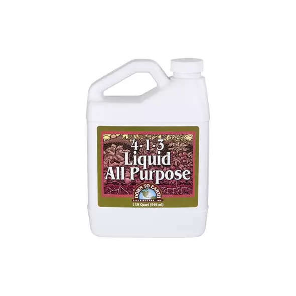 Down to Earth 32oz Liquid All Purpose 4-1-3