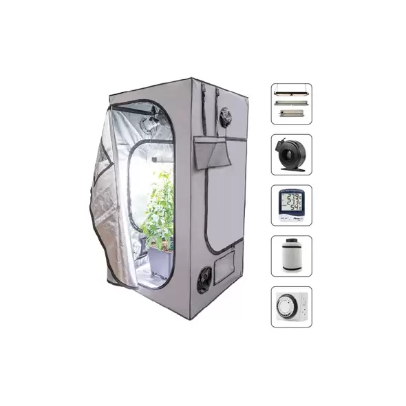 Hort2O 4'x4'x6'7" Grow Tent Kit