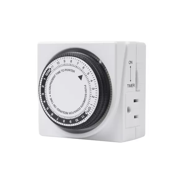 Hort2O 24hr Dual Outlet Mechanical Timer