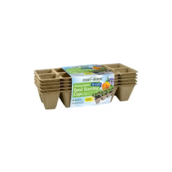 Ferry Morse 5pk 1.75" Square Strip Of 10 Pots