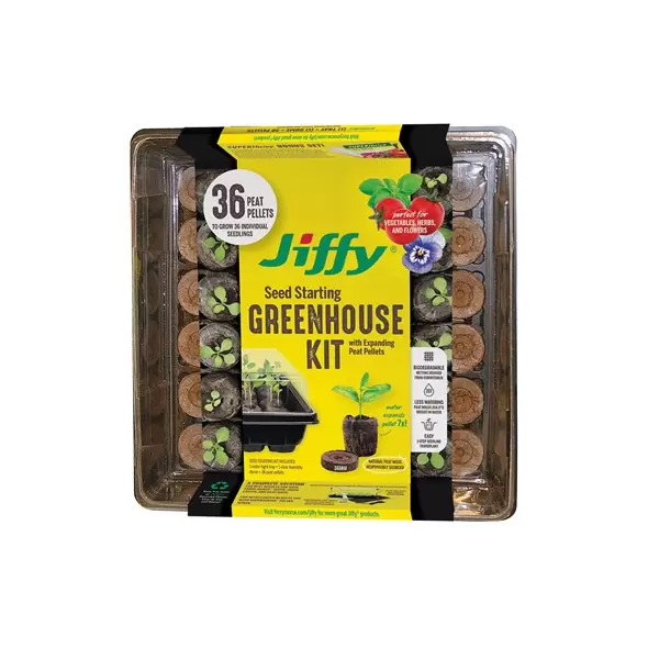 Jiffy 36mm Greenhouse 36 w/ Superthrive Labels