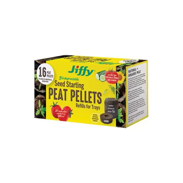 Jiffy 50mm Tomato Pellet Refill 16