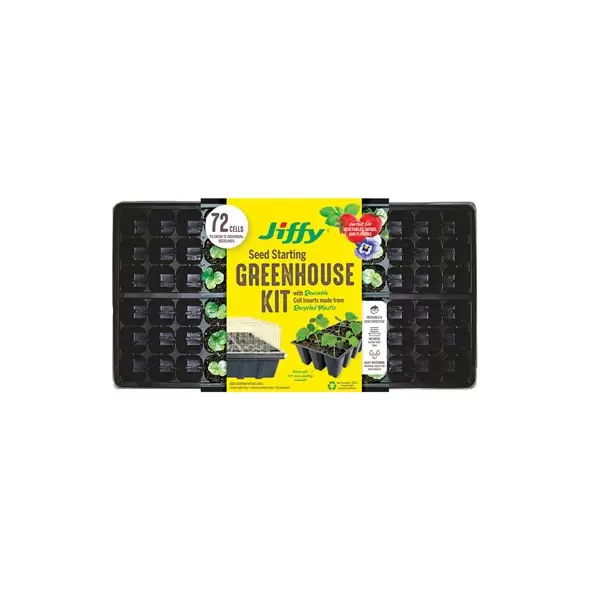 Jiffy Seed Starter Greenhouse 72 SuperThrive