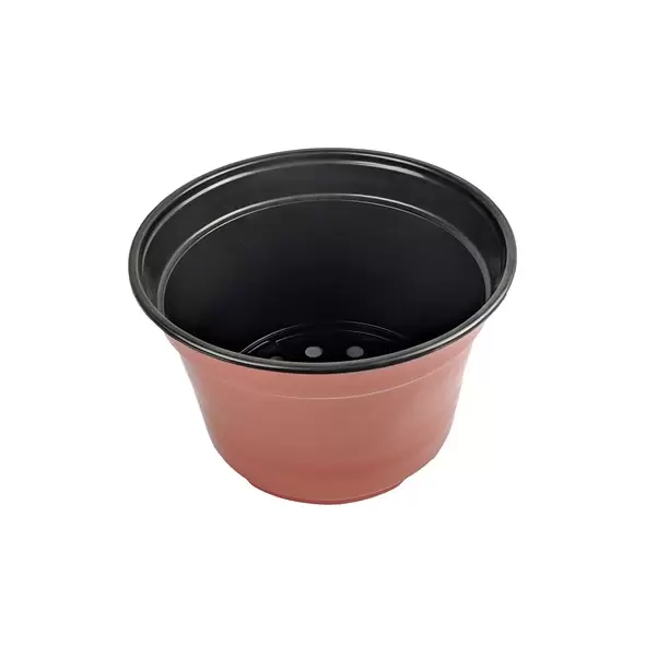 Grower Select 09.00 Coex MumPan Terra Cotta 1.26gal 240/CS - 9in OD x 6.25in H