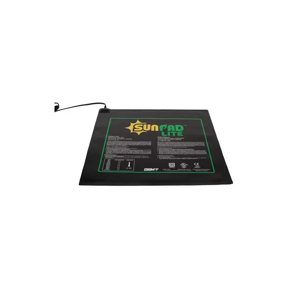 SunPad 20.75"x20.75" Seedling Heat Mat 45 Watt, 6' Power Cord