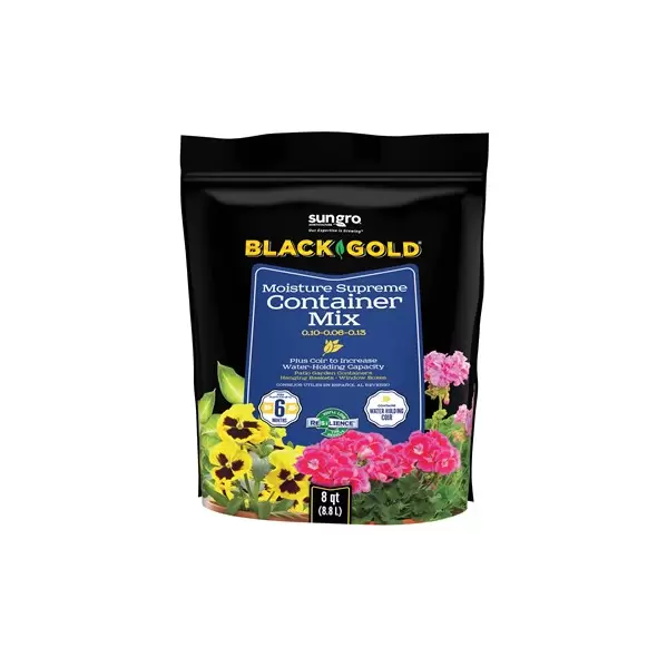 Black Gold Moisture Supreme Container Mix 8qt