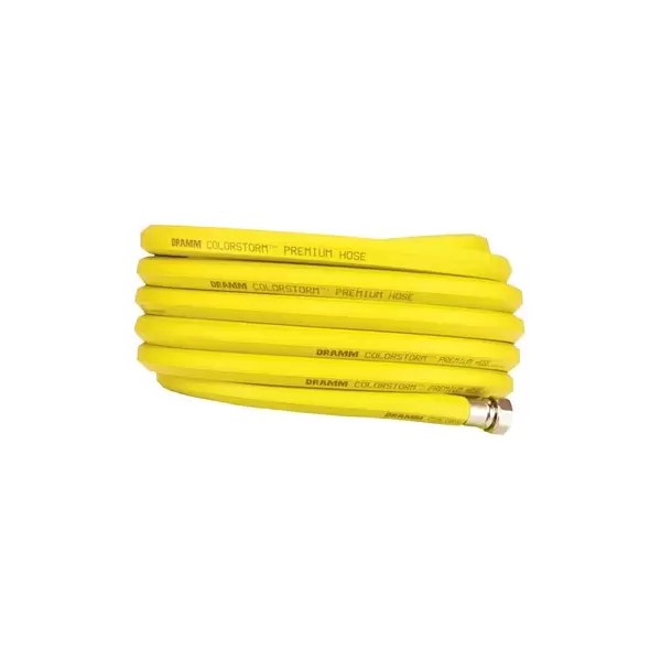 Dramm 3/4"x50' Premium Colorstorm Rubber Hose Yellow