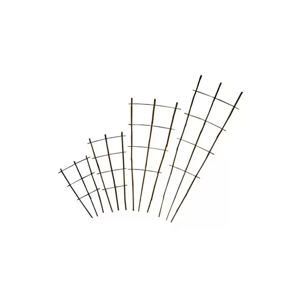 Bamboo Supply 48" Natural Bamboo Fan Trellis 50/BD