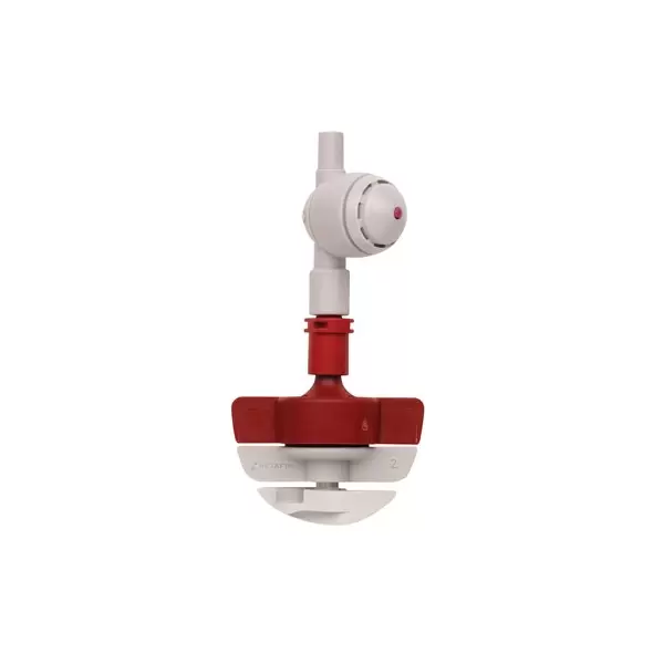 NET SPINNET RED BODY RED MIST CONT GRY SPIN LPD