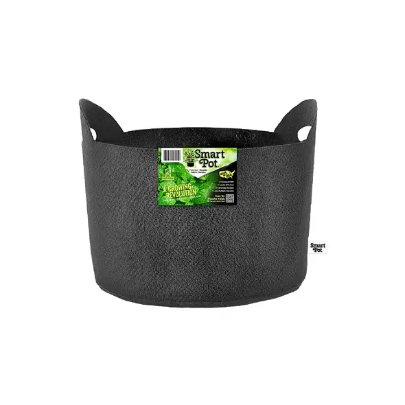 Smart Pot 10gal Black w/ Handles Bulk Box