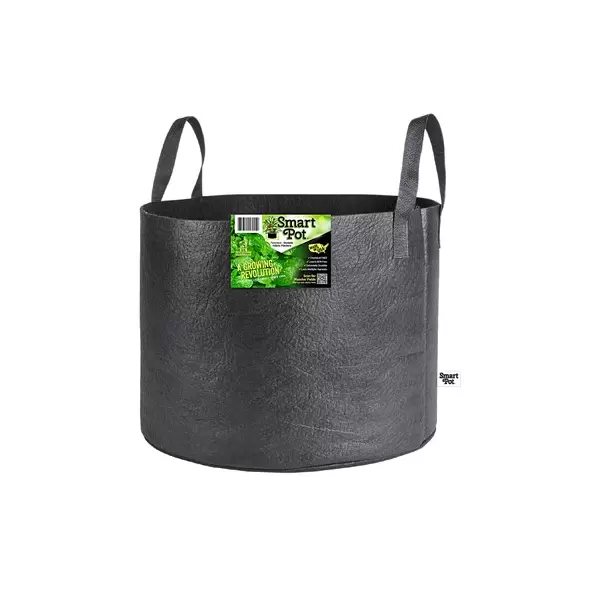 Smart Pot 20gal Black w/ Handles Bulk Box