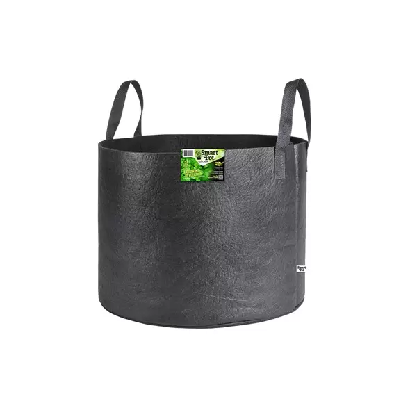 Smart Pot 45gal Black w/ Handles Bulk Box