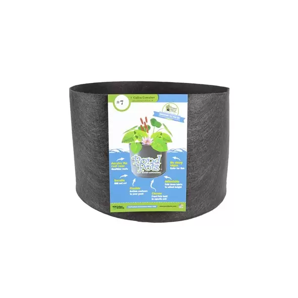 Smart Pot Pond Pot 7gal Black