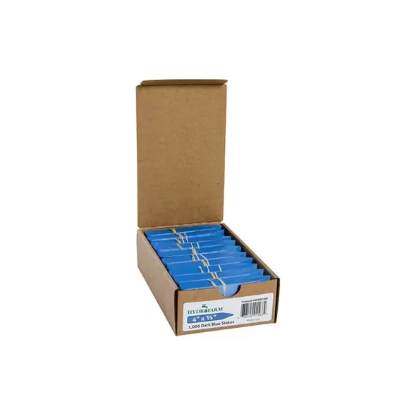 HDF 4"x5/8" Plant Stake Labels Blue