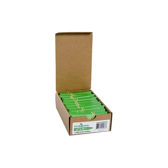 HDF 4"x5/8" Plant Stake Labels Green