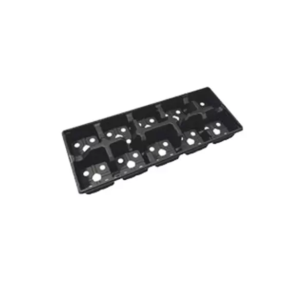 POPP ST2254 11x11AZ-D 10 TRAY BLK 56/CS FOR THE VQF QUART SQUARE POT