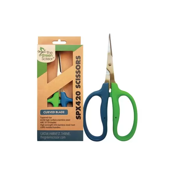 Green Scissor SPX420 Scissors - Curved