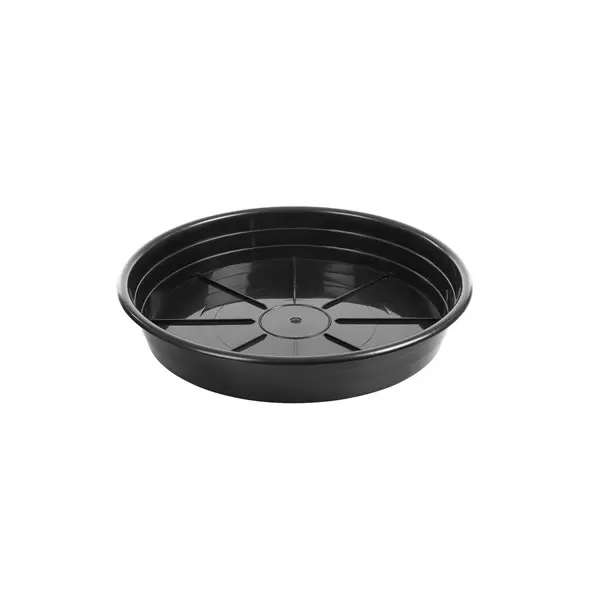 SunPack 10" Premium Saucer, Black