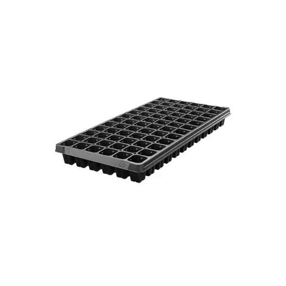 T. O. Plastics 72 Square Plug Tray 100/Cs 24Cs/Pl 720469C