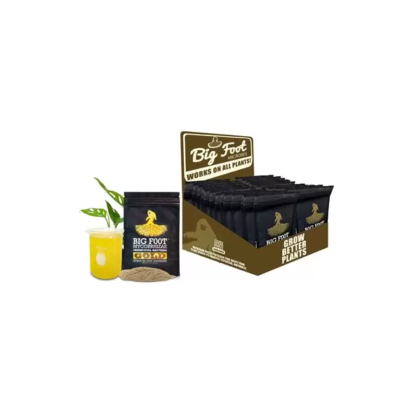 Big Foot 30pc 1oz Mycorrhizae Gold Display