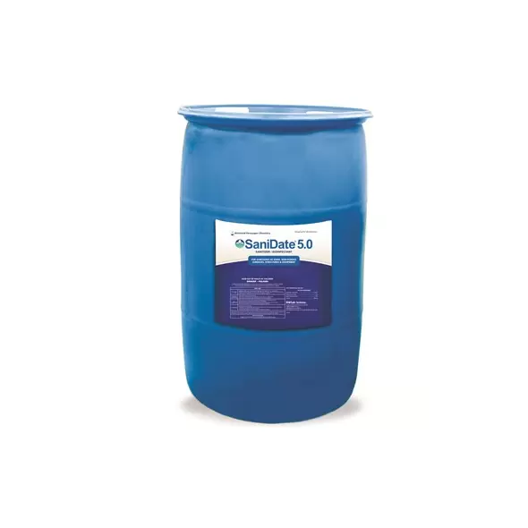 BioSafe SaniDate 5.0 30GL OMRI HAZ (5/Pl) ( Hydrogen Peroxide+Peroxyacetic acid )
