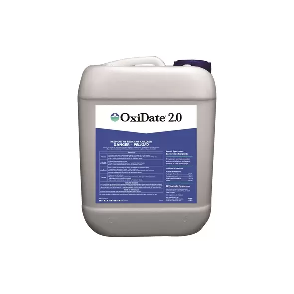 Biosafe OxiDate 2.0 2.5 Gl OMRI HAZ ( Hydrogen Dioxide+Peroxyacetic acid )