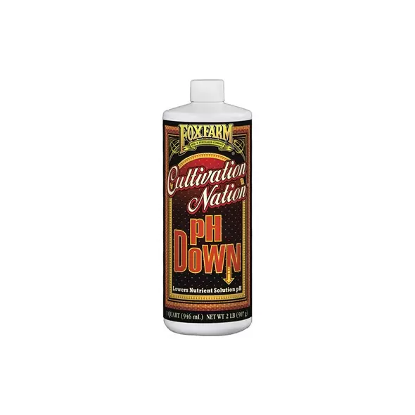 FoxFarm Quart Cultivation Nation pH Down