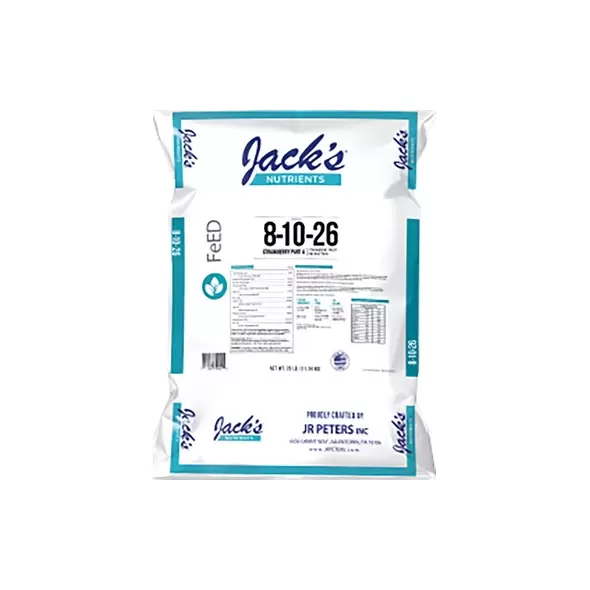 Jacks 8-10-26 Strawberry Part A 25lb (80/Pl)