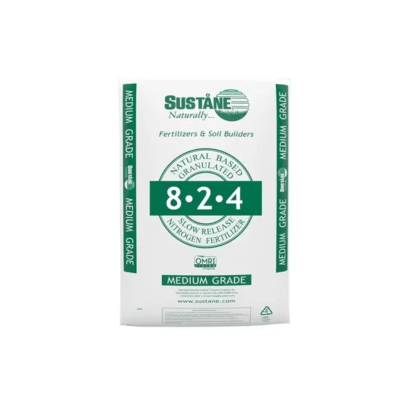 Sustane 8-2-4 Med 50Lb (40/Pl) OMRI