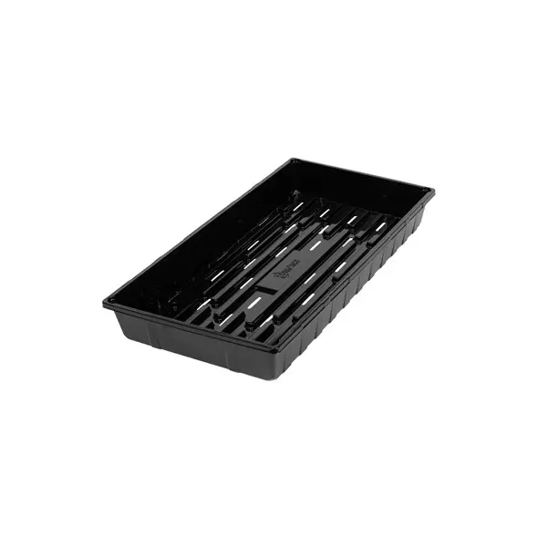 SunPack 10"x20" Extra Strength Tray I.D. Black w/Holes