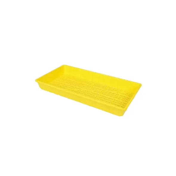 SunPack 1020 Heavy Duty Mesh Tray, Yellow 2.3"