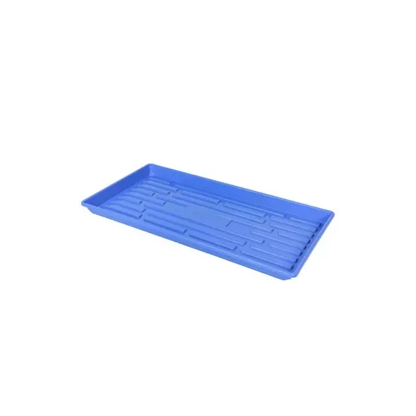 SunPack 1020 Heavy Duty Shallow Tray, No Holes, Blue