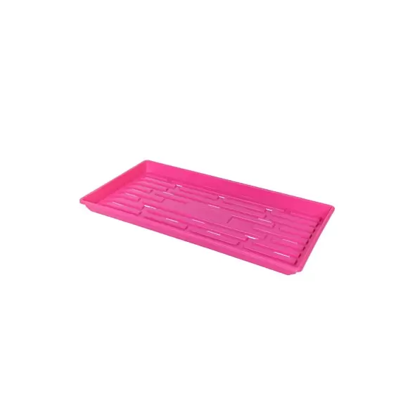 SunPack 1020 Heavy Duty Shallow Tray, Magenta w/Hole