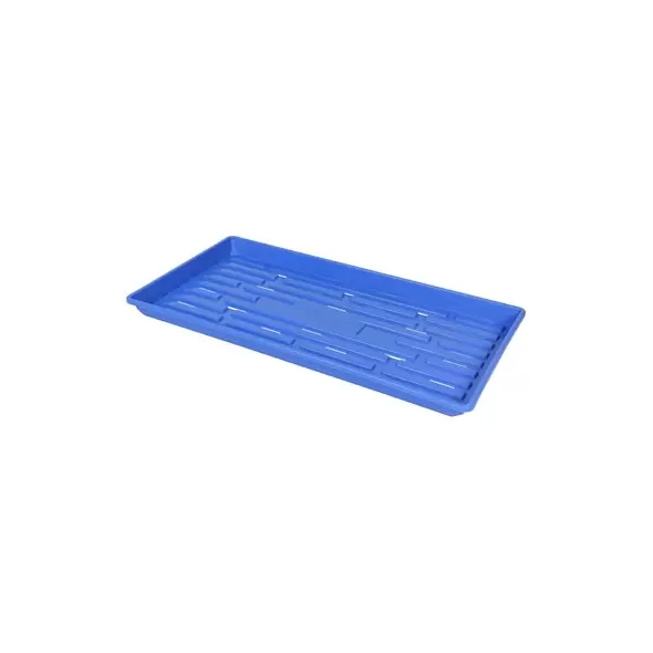 SunPack 1020 Heavy Duty Shallow Tray, Blue w/Hole