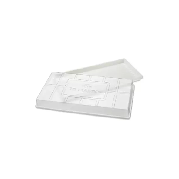 T. O. Plastics Clear Plastic Dome For Standard Flats St-F-1020 50/Cs 56Cs/Pl
