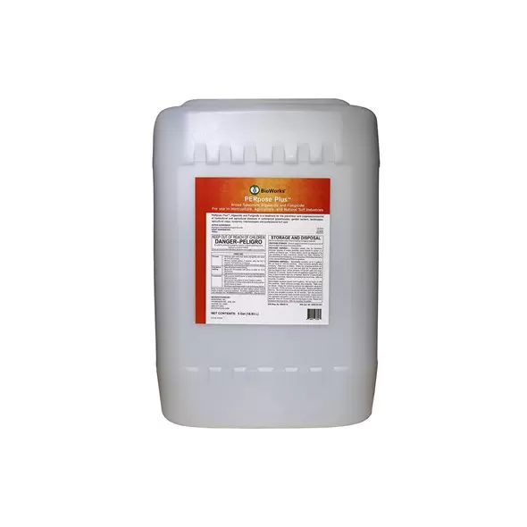 Bioworks PERpose Plus 5Gl OMRI HAZ ( Hydrogen Peroxide / Hydrogen Dioxide )