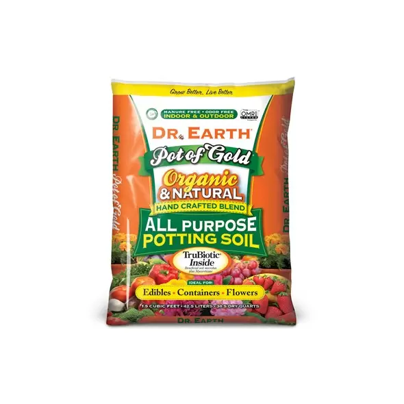 Dr Earth 1.5cf Pro Biotic Pot Of Gold Potting Soil (60/PL)