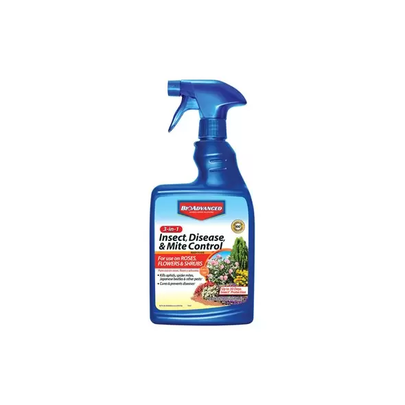 BioAdvanced 24oz 3-In-1 Insect Disease & Mite Control RTU (Keywords: Bayer )