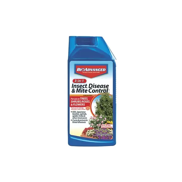 BioAdvanced 32oz 3-In-1 Insect Disease & Mite Control Concentrate (Keywords: Bayer )